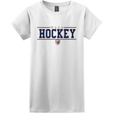 Wall Hockey Softstyle Ladies T-Shirt