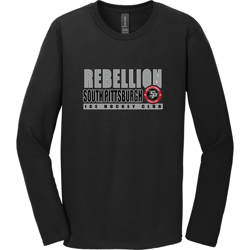 South Pittsburgh Rebellion Softstyle Long Sleeve T-Shirt