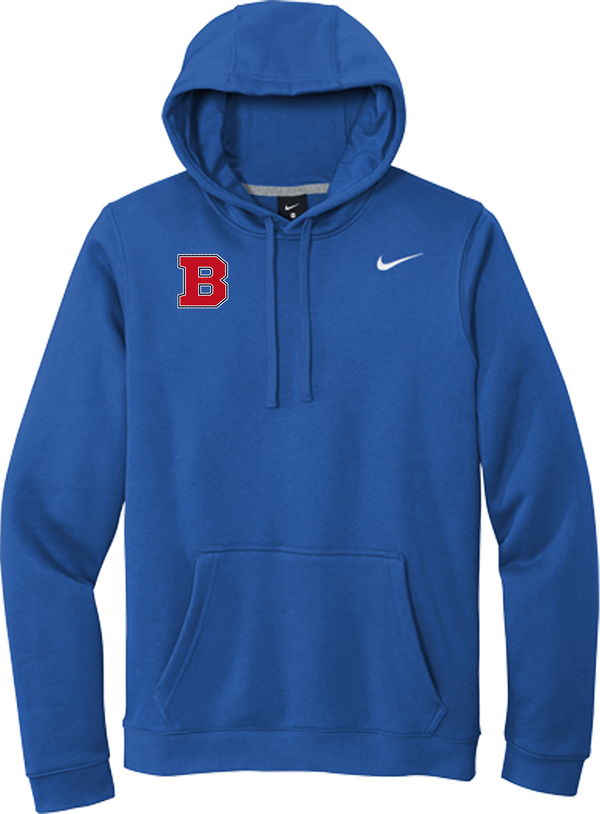 CT Bobcats Nike Club Fleece Pullover Hoodie