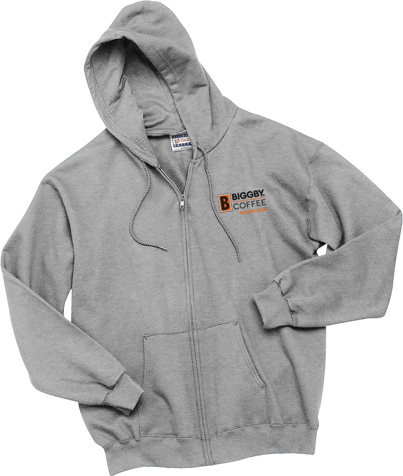 Biggby Coffee Hockey Club Ultimate Cotton - Full-Zip Hooded Sweatshirt