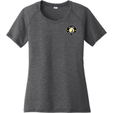 Upland Disc Golf Ladies PosiCharge Tri-Blend Wicking Scoop Neck Raglan Tee