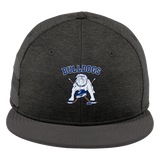 Chicago Bulldogs New Era Shadow Heather Striped Flat Bill Snapback Cap