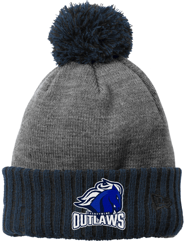 Brandywine Outlaws New Era Colorblock Cuffed Beanie