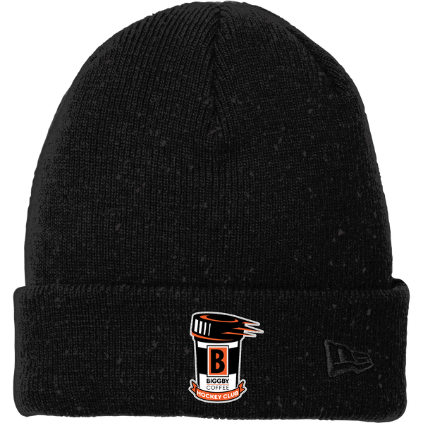 Biggby Bombers New Era PVC Speckled Beanie