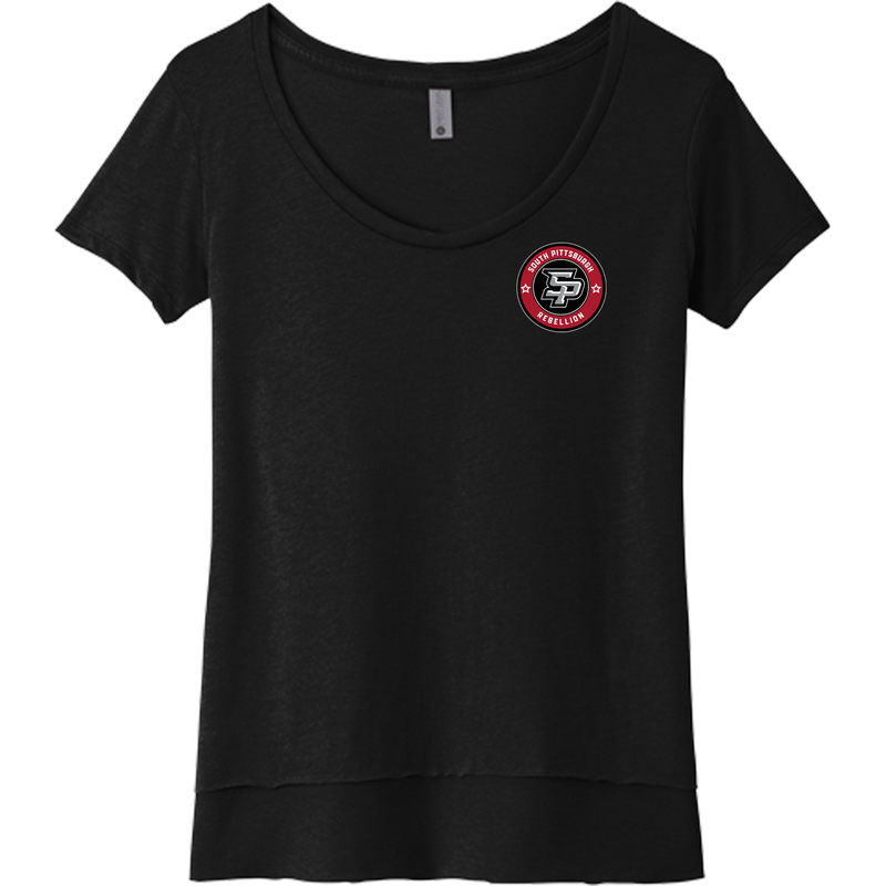 South Pittsburgh Rebellion Womens Festival Scoop Neck Tee