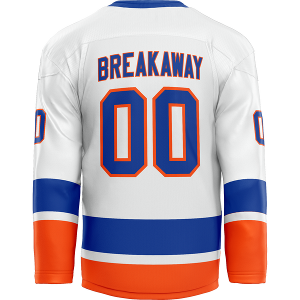 Sound Tigers Goalie Hybrid Jersey - White