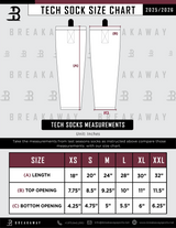 Mercer Tier 1 2012 and Older Tech Socks