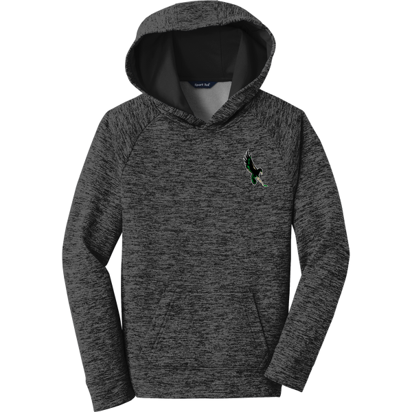 Wilmington Nighthawks Youth PosiCharge Electric Heather Fleece Hooded Pullover