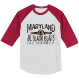 MD Jr. Black Bears Youth Colorblock Raglan Jersey